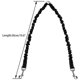 thumbnail image 2 of ZHAOCHENG Acoplador doble para perros, divisor para perros, correa ajustable, sin enredos para (2 perros negros), 2 of 5