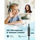 thumbnail image 2 of Auriculares para niños iClever HS19 con micrófono y limitador de volumen 85/94dB, plegables y con Shareport (negro), 2 of 3