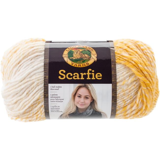 Scarfie Yarn-Cream/Mustard
