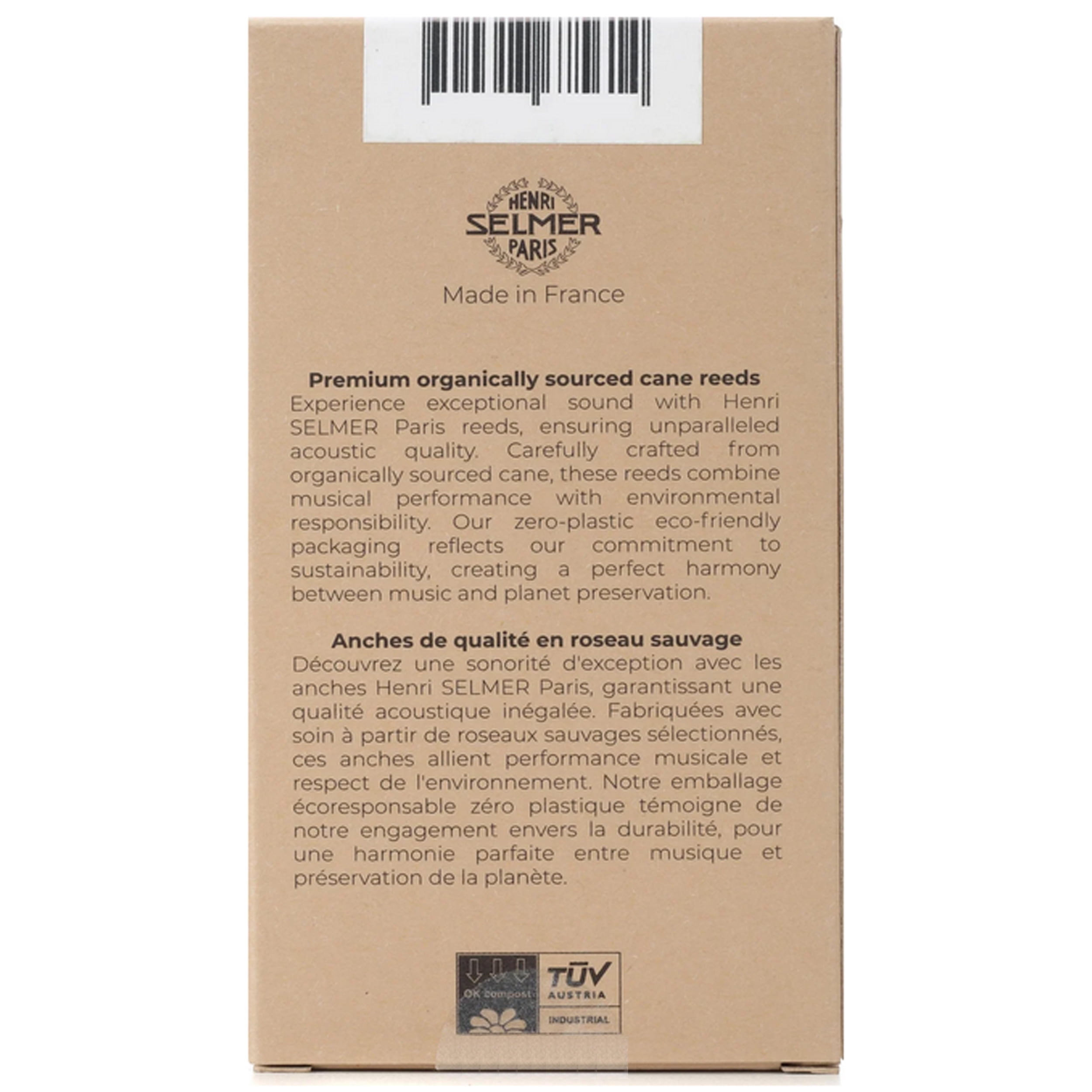Selmer Paris Alto Sax Reed Box of 10 Size 2