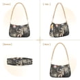 thumbnail image 7 of FORMRS Womens Shoulder Bag with Chain Strap Clutch Purse Cute Tote Handbag, Watercolor Space, 7 of 7