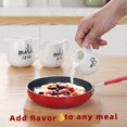 thumbnail image 6 of Creamer Pitcher with Handle,Ceramics Milk Creamer Container for Milk,Coffee,Sauce,Microwave Safe, White (3-Ounce, Set/2), 6 of 7