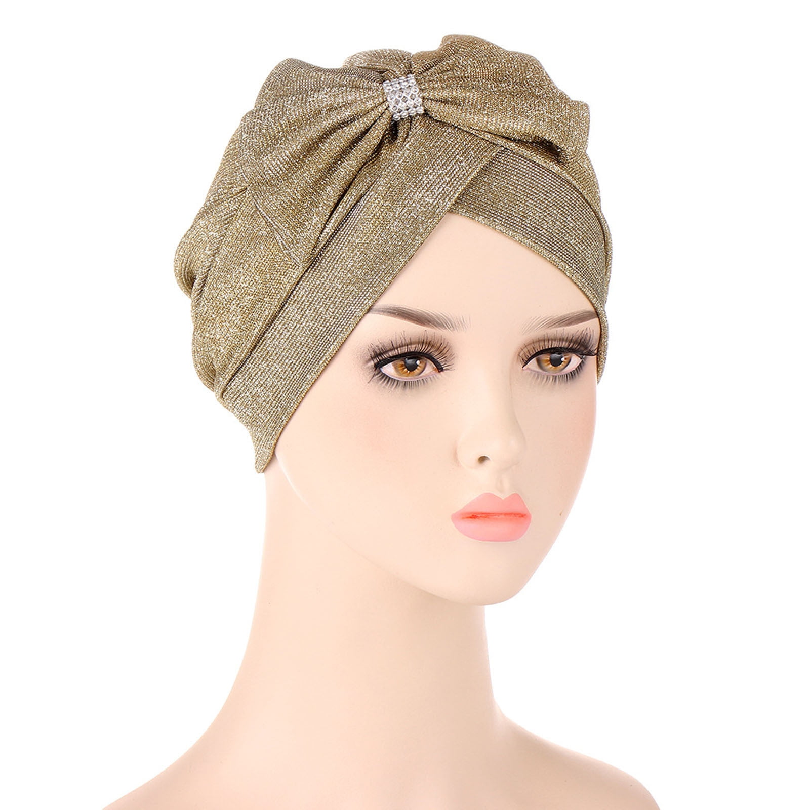 TINZ Women Turban Hatbow Hair Bonnet Head Scarf Wrap Cover Gonzo