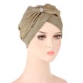 thumbnail image 3 of EnJoCho Non Slip Head Scarf for Women Turban Hatbow Hair Bonnet Head Scarf Wrap Cover Sun Cap for Ladies Stretch Head Wraps, 3 of 3