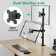 thumbnail image 5 of Soporte para Monitor WALI Negro con Ajuste Horizontal y Vertical VESA 75 & 100mm Hasta 32 Pulgadas 1, 5 of 9