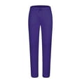 thumbnail image 5 of Wide Leg Sweatpants, Audhol Women Fleece Baggy Sweatpants with Pockets Wide Straight Leg High Waist Joggers Drawstring Sweat Pants Winter Clothes Sweatpants Women Purple 2XL, 5 of 5
