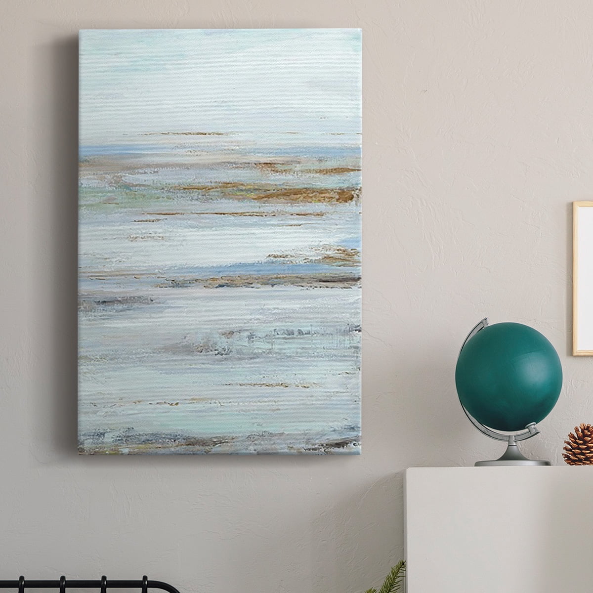 Muted Misty Marsh II Premium Gallery Wrapped Canvas - Ready to Hang