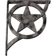 thumbnail image 6 of Ekena Millwork 2"W x 12"D x 15"H Austin Wrought Iron Bracket, (Triple center brace), Antiqued Warm Silver, 6 of 10