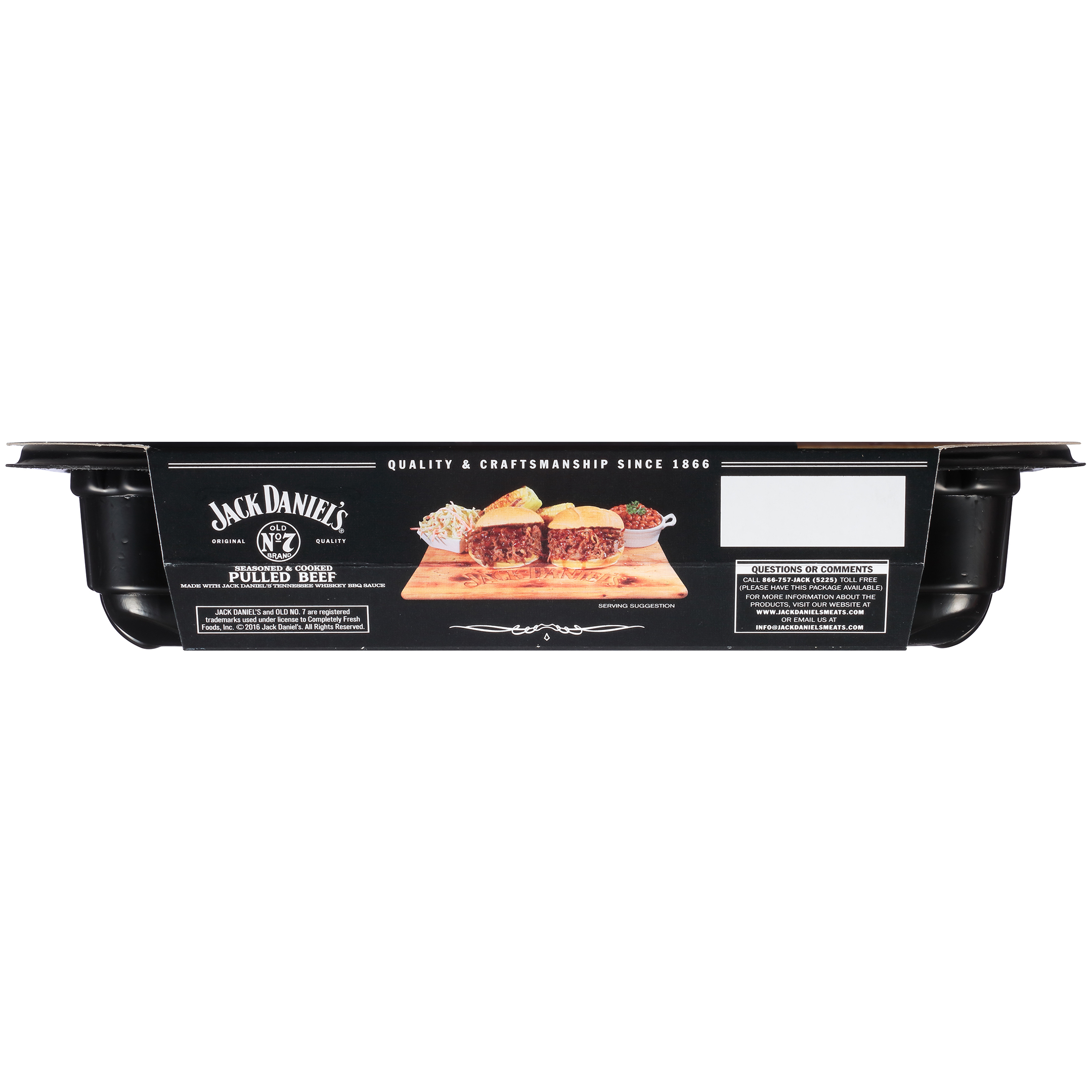 Jack Daniel's Seasoned Pulled Beef, Fully Cooked, Ready to Heat,16 oz Tray (Refrigerated) - image 12 of 13
