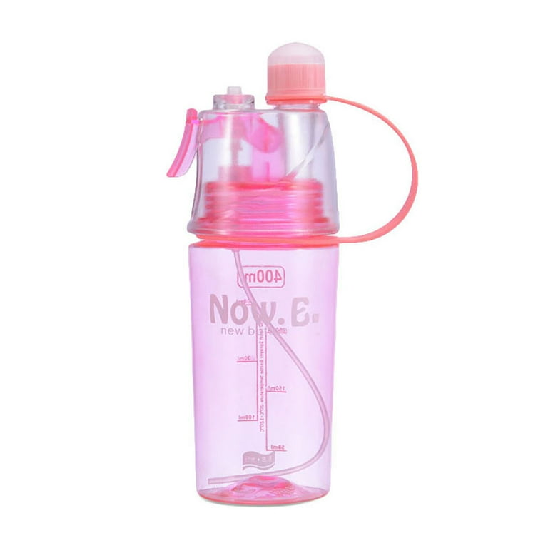 420/600/1000 ML Gradient Cherry Blossom Glass Water Bottle With Protective  Bag Girl Student Large Capacity Sport Drinking Bottle