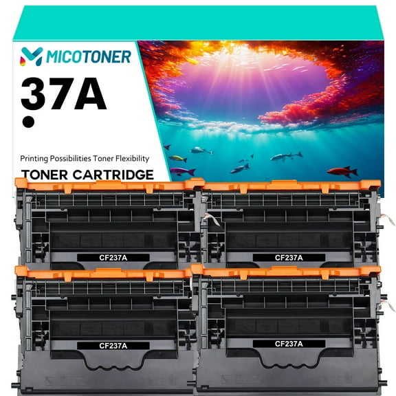 CF237A Compatible 37A Black Toner Cartridge for HP CF237A 37A 37X CF237X Work with Enterprise M607dn M608dn M608x M609x MFP M631 M632 M633 Printer Ink