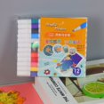 thumbnail image 2 of Colorful Acrylic Paint Markers, DIY Acrylic Markers, Waterproof Paint Markers, Acrylic Paint Pens For Stone Wood Calligraphy Canvas Ceramic Metal Glass, 2 of 9