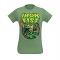 thumbnail image 3 of Iron Fist Mens T-Shirt  - Power Punch Image Under Logo Image (Small), 3 of 4