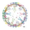 thumbnail image 2 of QuanTara Easter Bunny Themed Paper Plates 25 Count - Colorful Disposable Dinner Plates for Easter Party Supplies, Holiday Tableware, 7 Inch Dessert Plates, 2 of 6