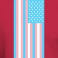 thumbnail image 3 of CafePress - Transgender Pride Flag Dark T Shirt - Men's Classic Graphic Cotton T-Shirt, 3 of 4