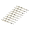 thumbnail image 1 of Uxcell 45mm Dart Shafts, 2BA Thread Plastic Dart Stems - 9 Pack (White), 1 of 5