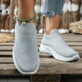 thumbnail image 2 of NOKIO Women's Walking Shoes Sock Sneakers Mesh Slip On Air Cushion Lady Girls Modern Jazz Dance Easy Shoes Platform Loafers Leisure Summer Sport Shoes Running Shoes For Student And Teenagers, 2 of 6