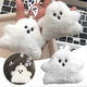thumbnail image 3 of Halloween Plush Cute Ghosts Key Rings Funny Popular Hanging Key Chain for Outdoors, 3 of 5