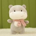 thumbnail image 1 of Cute little hippo plush toy, 1 of 5