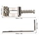 thumbnail image 2 of 6 piezas de cobre aleación de zinc guitarra eléctrica monturas puente con llave para accesorios de guitarra eléctrica Unbranded 1310190027211, 2 of 7