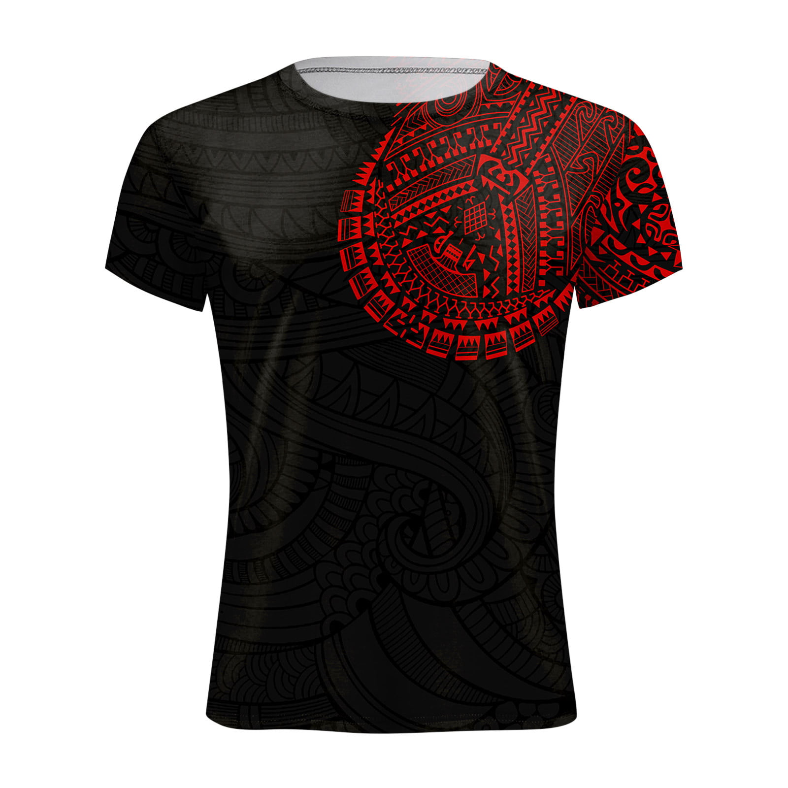 2023 men's sports T-shirt, large T-shirt with 3D monogram, urban