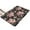 Pioneer Flower Floral, variant on Pioneer Flower Floral Print Flannel Non Slip Door Rugs,Washable Door Mats Indoor,Decorative Door Mats,Dirt-Resistant and Absorbent Doormat for Entrance,Bedroom,Kitchen,Bathroom,23.5"x16"
