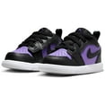 thumbnail image 3 of Toddler's Jordan 1 Low Alt Purple Venom/Black-White (DR9747 505) - 6, 3 of 4