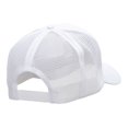 thumbnail image 4 of Firefighter Flag Embroidered Solid Cotton Prostyle Twill Mesh Cap - White OSFM, 4 of 5