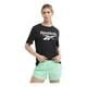 thumbnail image 1 of Playera Reebok Mujer Dama Negro Entrenamiento Identity negro XS, 1 of 5