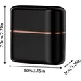 thumbnail image 4 of Cepillo alisador de cabello inalámbrico con tecnología de iones negativos, recargable por USB, calentamiento rápido y 3 modos., 4 of 5