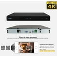 thumbnail image 2 of GW Security GW4216E 4K 12MP 16-Channel Digital Video Recorder with USB Mouse Power Supply User Manual 20TB Hard Drive, Black, 2 of 8