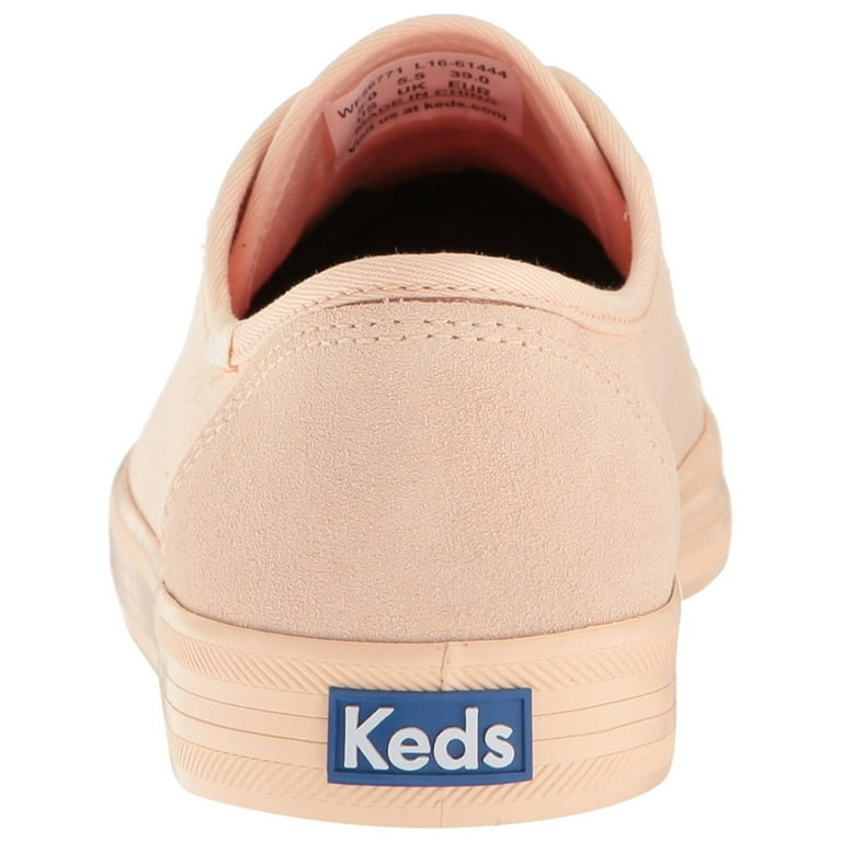 Keds Women s Kickstart Sneaker 11 M US Pale Peach Ortholite Footbed Synthetic Sole Walmart