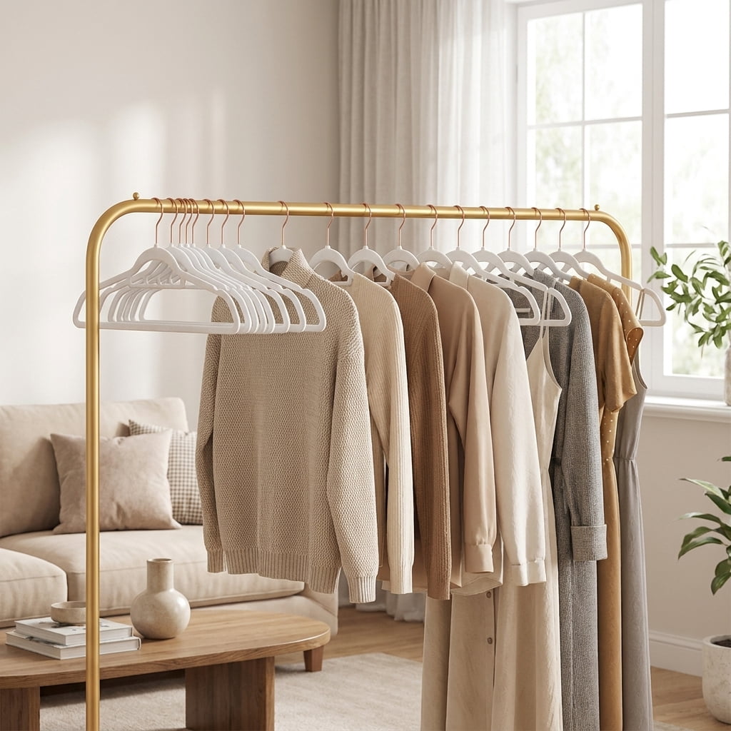 Ledrem 50-Count Cloud White Velvet Hangers, Space Saving
