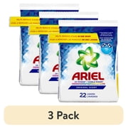 (3 pack) Ariel Laundry Detergent Powder, Original Scent, 35 oz, 22 Loads