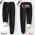 thumbnail image 1 of Simua Pantalons de Jogging en Molleton pour Femmes Bas Resserré Hiver avec Cordon de Serrage Taille Haute avec Poches, 1 of 5