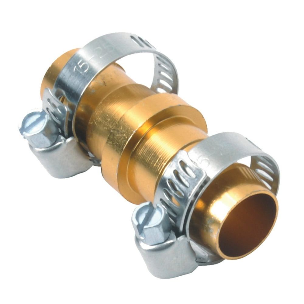 Expert Gardener HeavyDuty Metal Coupling Garden Hose Mender 3/4" & 5/8