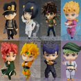 thumbnail image 2 of Figuras de acción de JoJo's Bizarre Adventure, modelo coleccionable de juguetes de Kujo Jotaro Kakyoin Dio Brando Josuke kata Kishibewith retail box Gong Bohan LED, 2 of 2