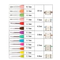 thumbnail image 4 of 19 Size Crochet Hooks Set 0.6-6.0mm Ergonomical Crochet Hooks with Case Crochet Needle for Experienced Crochet Lovers, 4 of 8