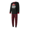 thumbnail image 4 of Nituyy Christmas Pajamas for Family Pjs Matching Set Long Sleeve T-Shirts and Pants Holiday Nightgowns with Merry Christmas, 4 of 10