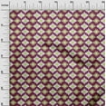 thumbnail image 2 of oneOone Organic Cotton Poplin Twill Fabric Geometric Ikat Fabric Prints By Yard 42 Inch Wide, 2 of 4