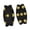 Black Nails, variant on Dualoai Ice Cleats for Shoes and Boots Snow Shoe Crampons for Fishing Mountaineering Clear Nails