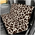 thumbnail image 3 of HUIACONG Cow Print Seat Covers for Cars for Women Full Set Cute Car Accessories 14 Pcs Including Steering Wheel Cover Seat Belt Covers Arm Rest Cover Coasters Headrest Cover Keychain Universal Fit, 3 of 8