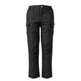 thumbnail image 7 of Cargo Hiking Tactical Pants for Men Water Resistant Fall Work Trousers Black M, 7 of 7