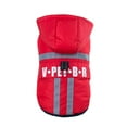 thumbnail image 2 of Topcobe Waterproof Cozy Dog Hoodie with D-ring, S-2XL Red, 2 of 12