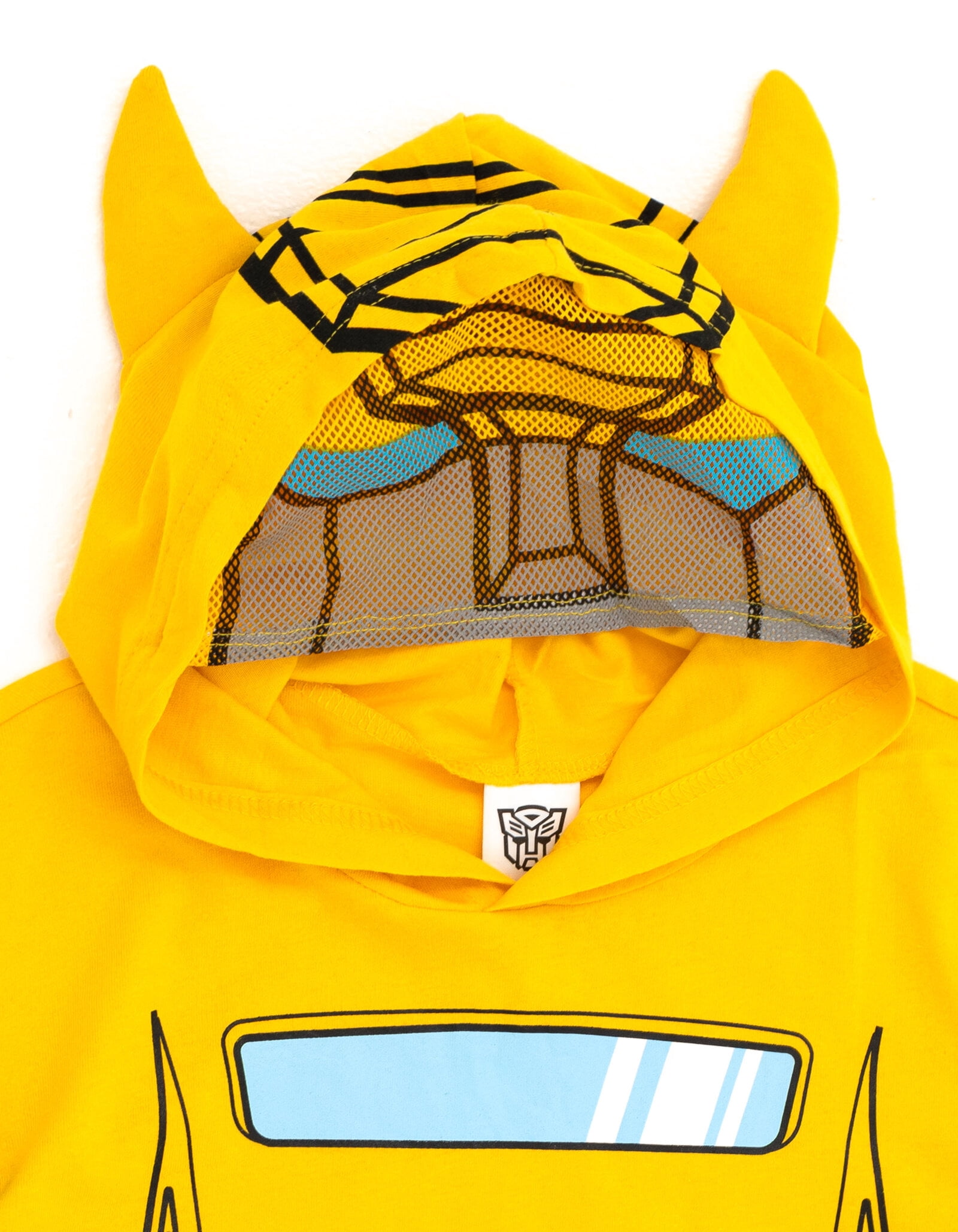 Transformers Bumblebee Hooded Cosplay T-Shirt Toddler to Big Kid