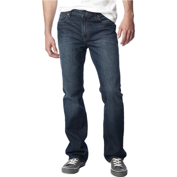 Aeropostale Driggs Boot Cut Jeans para Hombre, Azul, 33W x 34L Aeropostale Corte de bota
