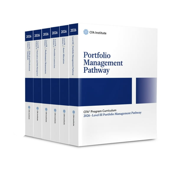 2026 Cfa Program Curriculum Level III Portfolio Management Pathway Box Set, (Paperback)