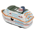 thumbnail image 1 of Cruise Ship Wind Up Toy, Cruise Ship Tin Collection Toy Iron  For Home, 1 of 8