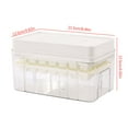 thumbnail image 4 of XYAIYT Household Refrigerator Ice Box with Food Grade Plastic Press Technology Quick Release Ice Ice Making Storage Sealed Odorless Environment Transparent Design, 4 of 4