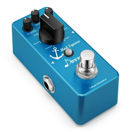 Donner Guitar Modulation Effect Pedal Digital Mod Square 7